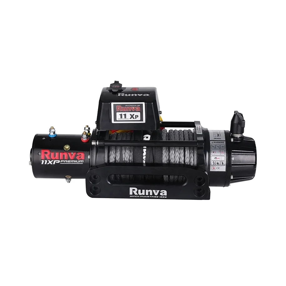 Runva 11XP Premium 12V with Synthetic Rope