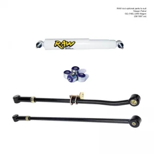 Nissan Patrol GU LWB Wagon (Y61) (12/1997 on) - Raw Nitro Max Lift Kit