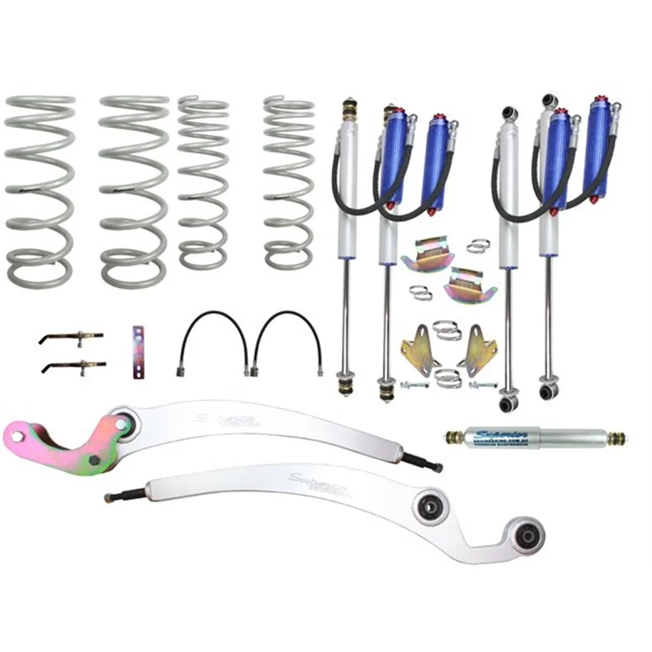 Superior Remote Reservoir 2.0 Superflex 2 Inch (50mm) Lift Kit Suitable For Nissan Patrol GU 2000 on Wagon (Kit) - SUP-RR-SFKTGU