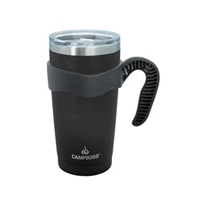 CAMPBOSS by All 4 Adventure 20oz Coffee Mug-Black (Each) - CB-BOSSCOFFEEMUG-BLK