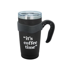 CAMPBOSS by All 4 Adventure Coffee Mug Black (Each) - TRAVELMUG-BLK