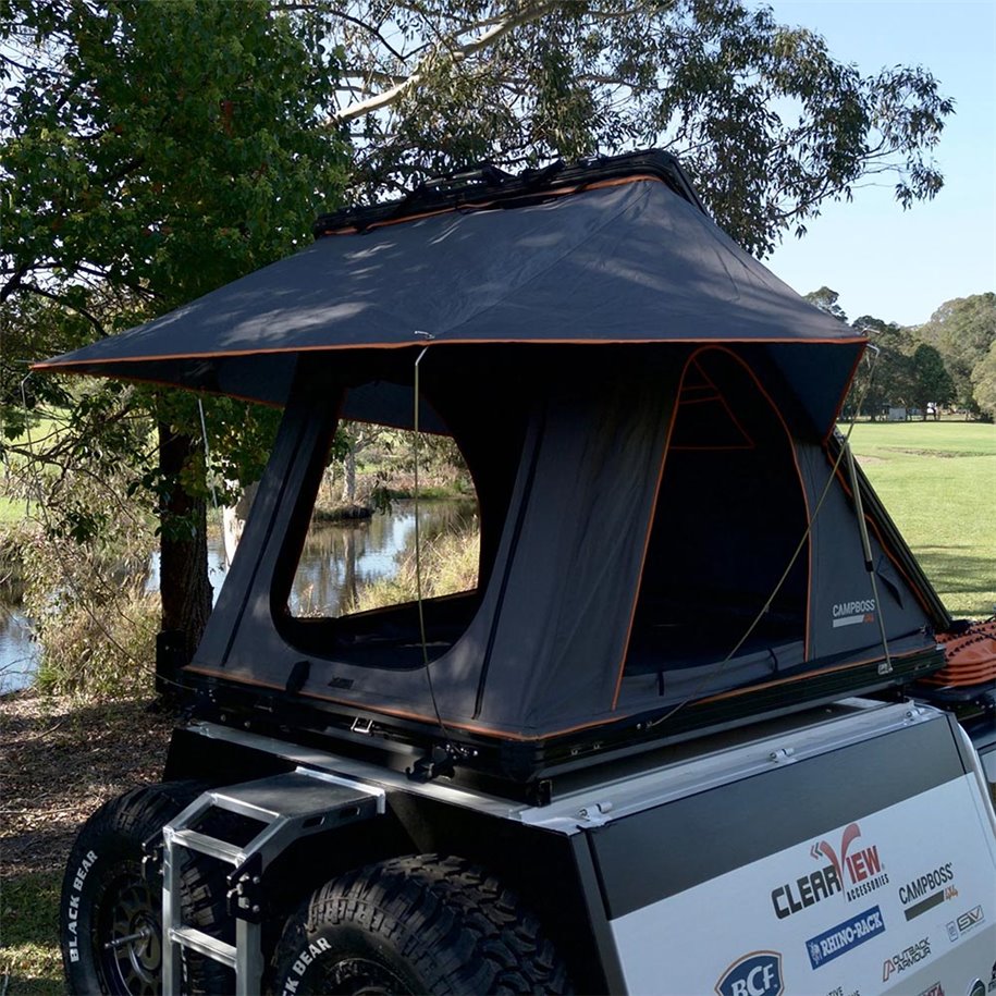 CAMPBOSS by All 4 Adventure Roof Top Boss Tent 2.0 - cb-rooftoptent-clamsm