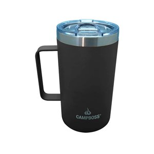 CAMPBOSS By All 4 Adventure Boss Drink Mug Black (Each) - cb-bossdrinkmug-black