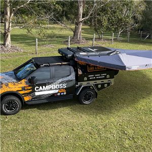 CAMPBOSS by All 4 Adventure Boss Shadow 270 STD Awning (with a rear zipper for RTT Access) - CB-S270SRTT