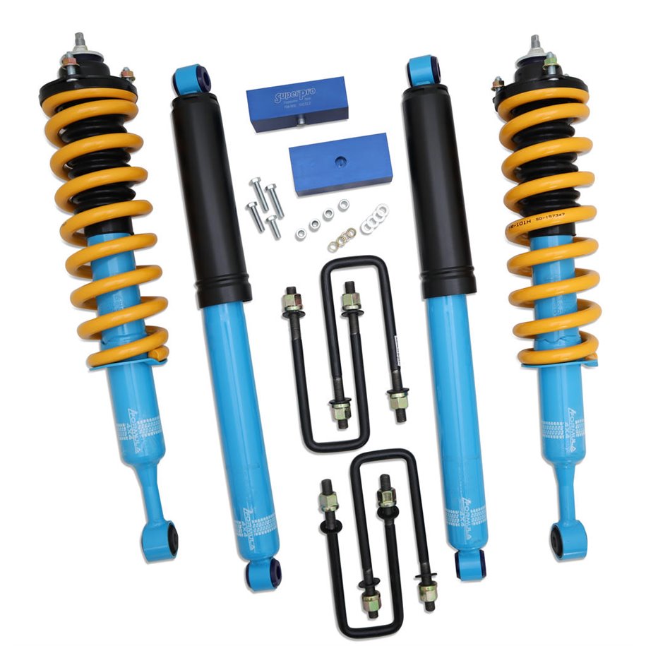 Formula 4x4 Core 2 Inch 50mm Lift Kit with ReadyStruts to suit Toyota Hilux KUN, GGN 2005-2015 - HILUX-502R