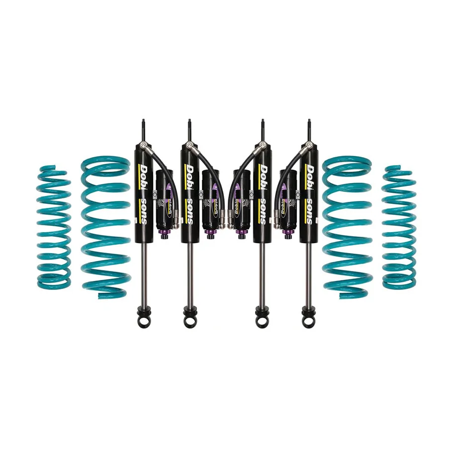 TOYOTA LANDCRUISER 105 SERIES (04/1998 TO 11/2007) - DOBINSONS MONOTUBE REMOTE RESERVOIR 3-WAY ADJUSTABLE (MRA) LIFT KIT 3