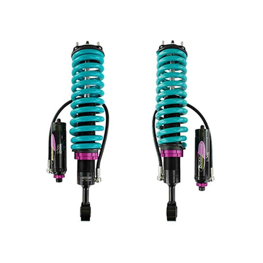 ISUZU DMAX (05/2012 TO MY 2020) - DOBINSONS MONOTUBE REMOTE RESERVOIR 3-WAY ADJUSTABLE (MRA) 3" FRONT LIFT - PREASSEMBLED STRUTS