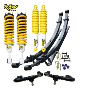Complete Lift Kit Bundle - Ford Ranger PX3 (2018 - 06/2022) - Raw Nitro Max - Preassembled Struts - Upper Control Arms