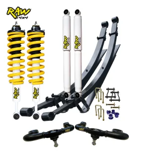 Complete Lift Kit Bundle - Toyota Hilux N80 (REVO) (2015 on) - Raw Nitro Lift Kit - Preassembled Struts - Upper Control Arms