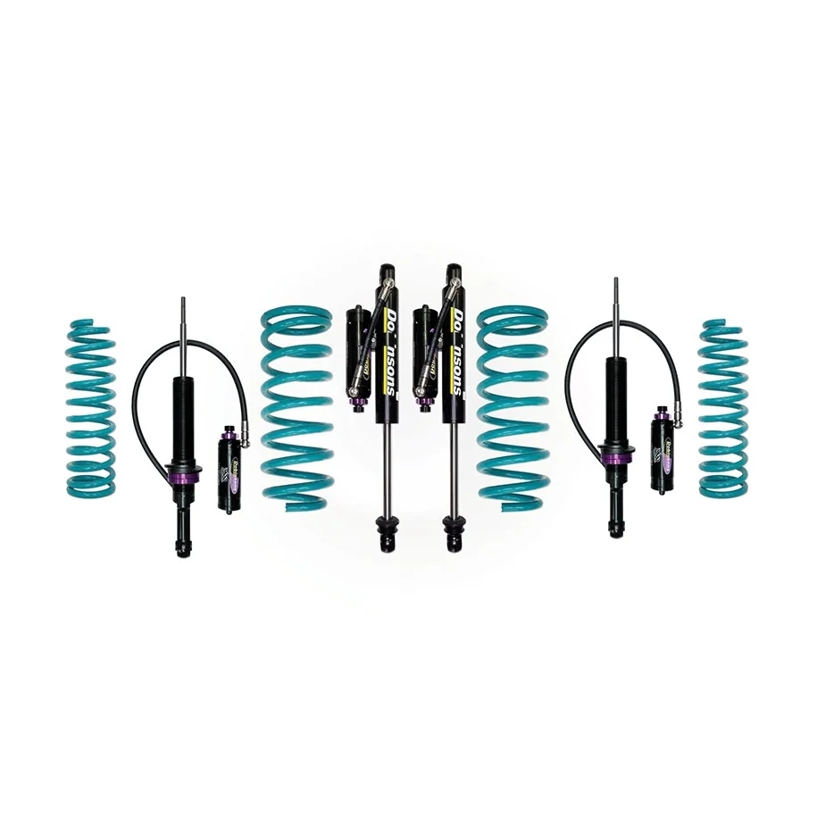 TOYOTA LANDCRUISER 200 SERIES (11/2007 ON) - DOBINSONS MONOTUBE REMOTE RESERVOIR 3-WAY ADJUSTABLE (MRA) LIFT KIT 2