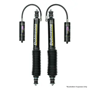 Toyota Landcruiser 200 Series (11/2007 to 2021) - Dobinsons Monotube Remote Reservoir nonadjustable (MRR) Rear Shock Absorbers