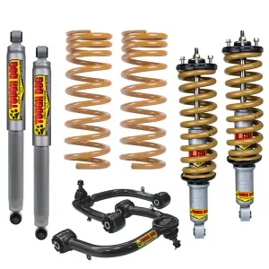 UCA Bundle - Nissan Navara NP300 (07/2015-11/2020) - Tough Dog 41mm Foam Cell Lift Kit - Preassembled Struts