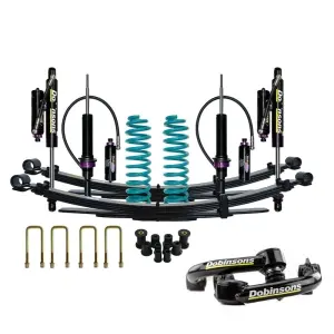 UCA Bundle - Toyota Hilux N80 (2015 onwards) - Dobinsons Monotube Remote Reservoir 3-Way Adjustable (MRA) Lift Kit