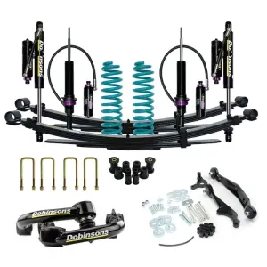 UCA Bundle - Toyota Hilux N70 (2005 to Mid 2015) - Dobinsons Monotube Remote Reservoir 3-way Adjustable (MRA) Lift Kit 3"