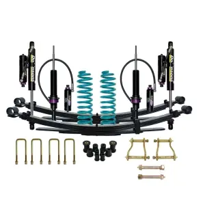 Complete Lift Kit - Toyota Hilux N70 (2005 to Mid 2015) - Dobinsons MRA Monotube Remote Reservoir 3-way Adjustable