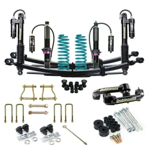 Complete Lift Kit 3" - Toyota Hilux N80 (2015 onwards) - Dobinsons MRR - Monotube Remote Reservoir nonadjustable
