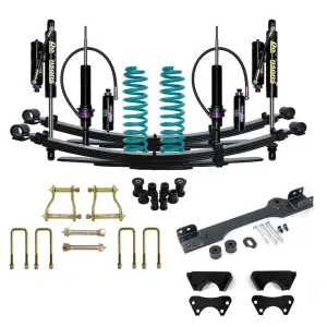 Complete Lift Kit 3" - Isuzu DMax (05/2012 to MY 2020) - Dobinsons MRA - Monotube Remote Reservoir 3-Way Adjustable